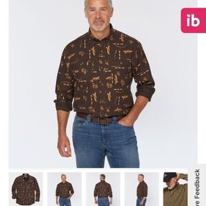 Duluth Trading Co Free Swingin’ Flannel Relaxed Fit Shirt